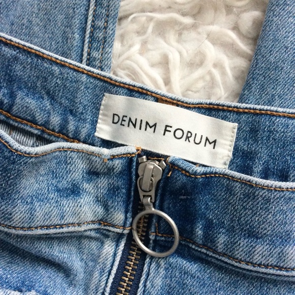 Aritzia Denim Forum The Just Peachy Straight Jeans - Picture 10 of 11
